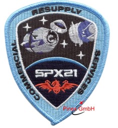 Bild von SpaceX 21 CRS Commercial Resupply Services Abzeichen Patch